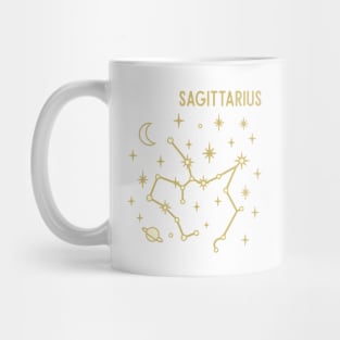 Sagittarius Constellation Star Sign Mug